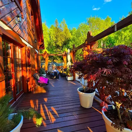 W Karkonoszach Jurta Karkonoska Z Sauna Jacuzzi I Balia Ogrodowa בקתה *