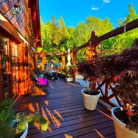 בקתה W Karkonoszach Jurta Karkonoska Z Sauna Jacuzzi I Balia Ogrodowa *