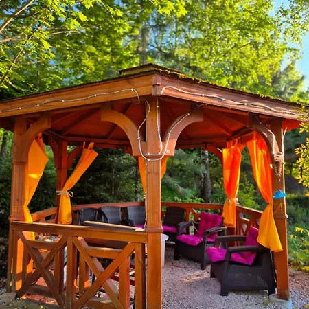 W Karkonoszach Jurta Karkonoska Z Sauna Jacuzzi I Balia Ogrodowa * Przesieka