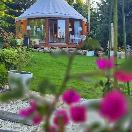 W Karkonoszach Jurta Karkonoska Z Sauna Jacuzzi I Balia Ogrodowa Przesieka