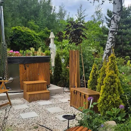 شاليه W Karkonoszach Jurta Karkonoska Z Sauna Jacuzzi I Balia Ogrodowa