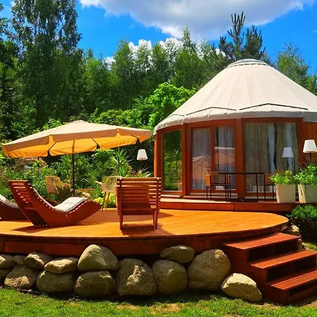 W Karkonoszach Jurta Karkonoska Z Sauna Jacuzzi I Balia Ogrodowa