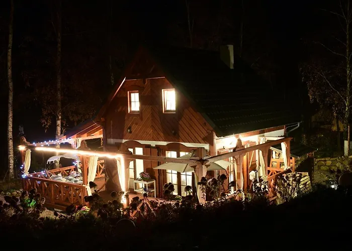 W Karkonoszach Domek alpejski