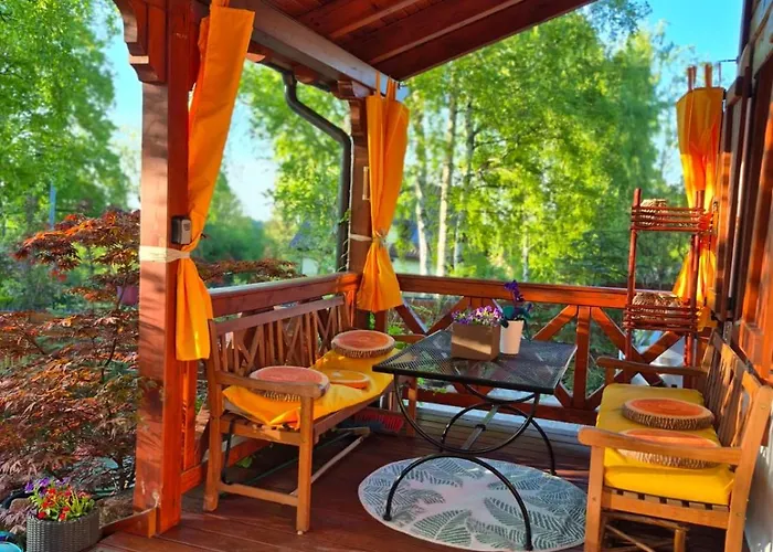 W Karkonoszach Domek alpejski Przesieka